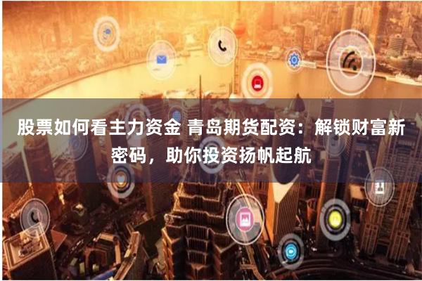 股票如何看主力资金 青岛期货配资：解锁财富新密码，助你投资扬帆起航